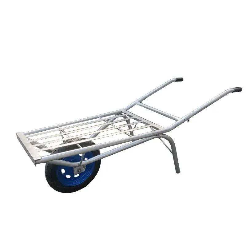 Agricultural single-wheel chicken bus, flat single-wheel trolley, cargo trolley