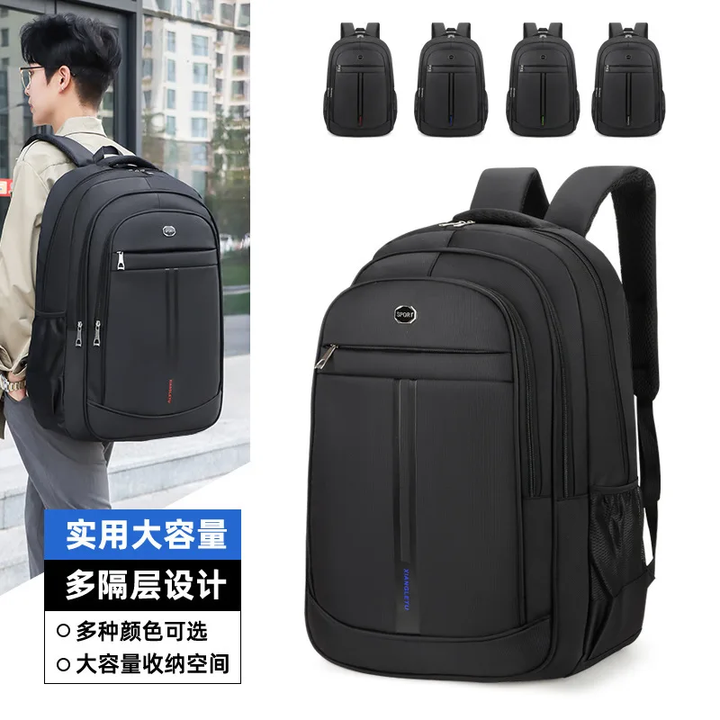 

Большой вместительный стильный деловой рюкзак для ноутбука, дорожный рюкзак для мужчин, новый дорожный рюкзак для студентов