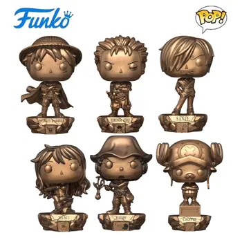 海賊王動漫手辦 山治 喬巴 路飛 羅羅諾亞·索隆 25週年紀念版 Funko Pop 乙烯基人偶 收藏限量玩具 12 最佳銷售 Funko 魯夫 - №10