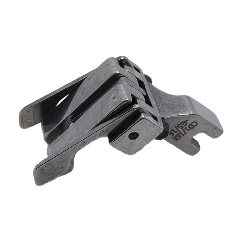 New Double-blade Left and Right Flange Presser Foot All-steel Adjustable Height Medium and Thick Material Sewing Machine Parts