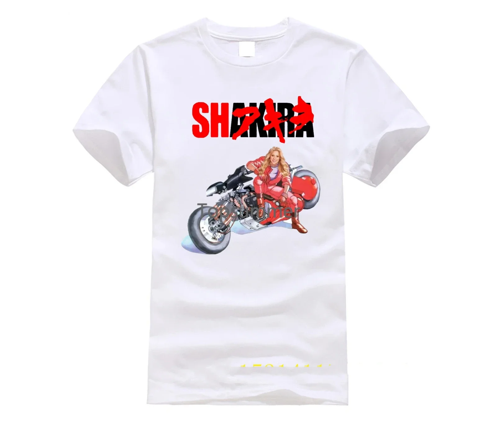 

Hot Man T-Shirt Shakira Akira Bike Shirt Woman Shirt