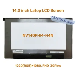 14 Inch Lcd Matrix For DELL Latitude 3420 5430 Laptop Led Screen Display NV140FHM-N4N 1920x1080 FHD IPS 30-PINS