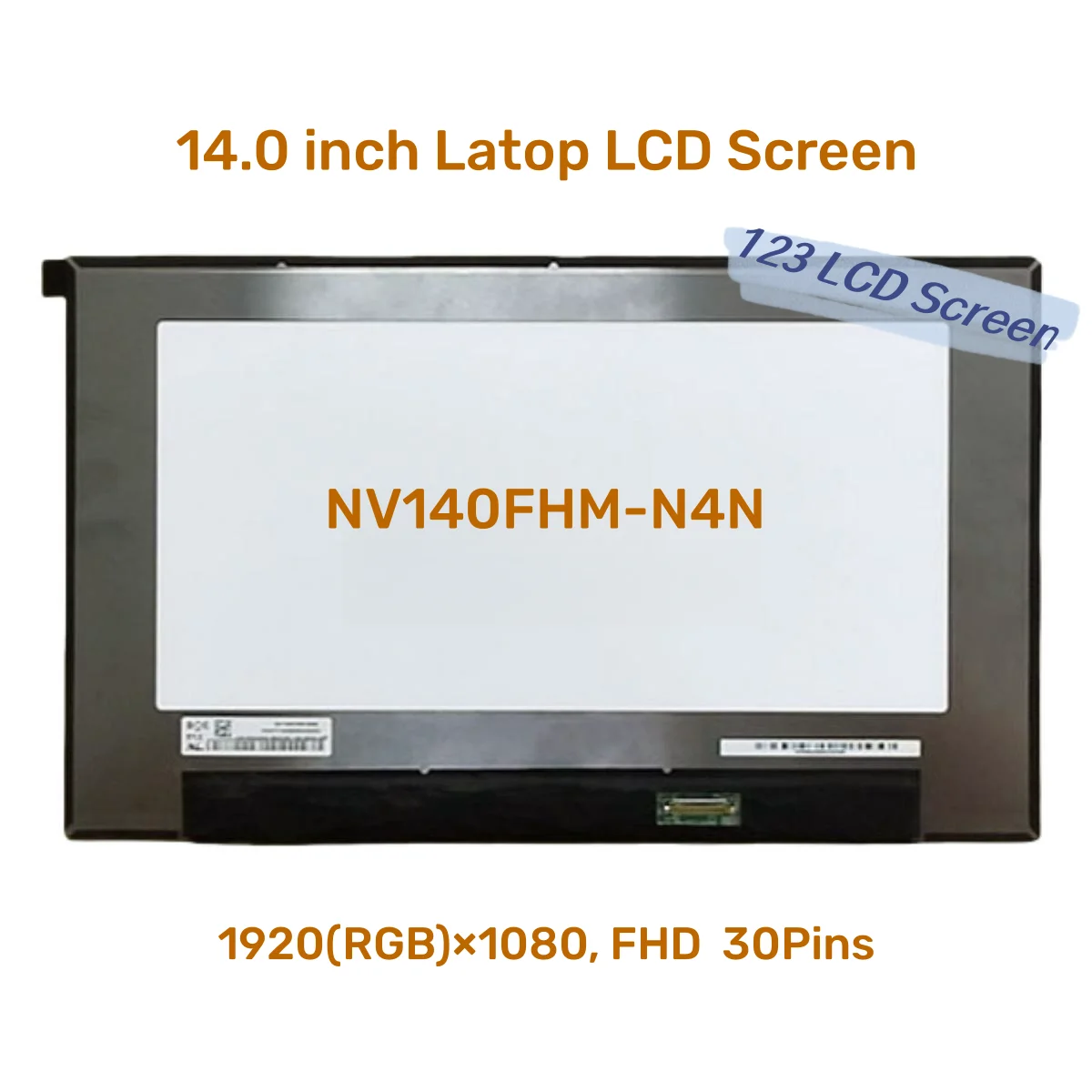 14-calowa matryca Lcd do laptopa DELL Latitude 3420 5430 wyświetlacz Led NV140FHM-N4N 1920x1080 FHD IPS 30-PINS