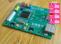 CH378L CH378 module U disk TF card read and write high-speed USB master-slave  parallel port serial  SPI