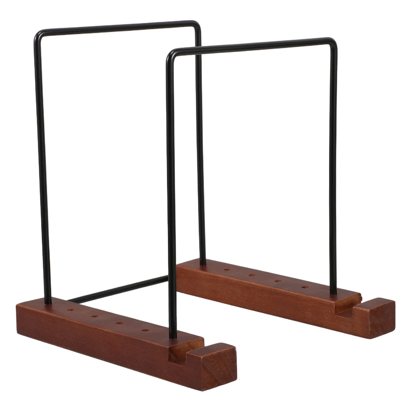 

Vinyl Record Wooden CD Organizer Desk Storage Record Display Frame Rack Iron Material Space Saving Design CD Case