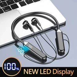 2025 Sport Wireless Headphone Neckband Earphone audífonos bluetooth inalámbrico freeshippings items ear buds for xiaomi huawei