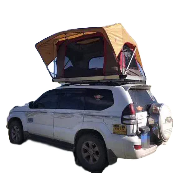 

RTS Manufacturing Price German Car Foldable Soft Roof Top Tent for Sale