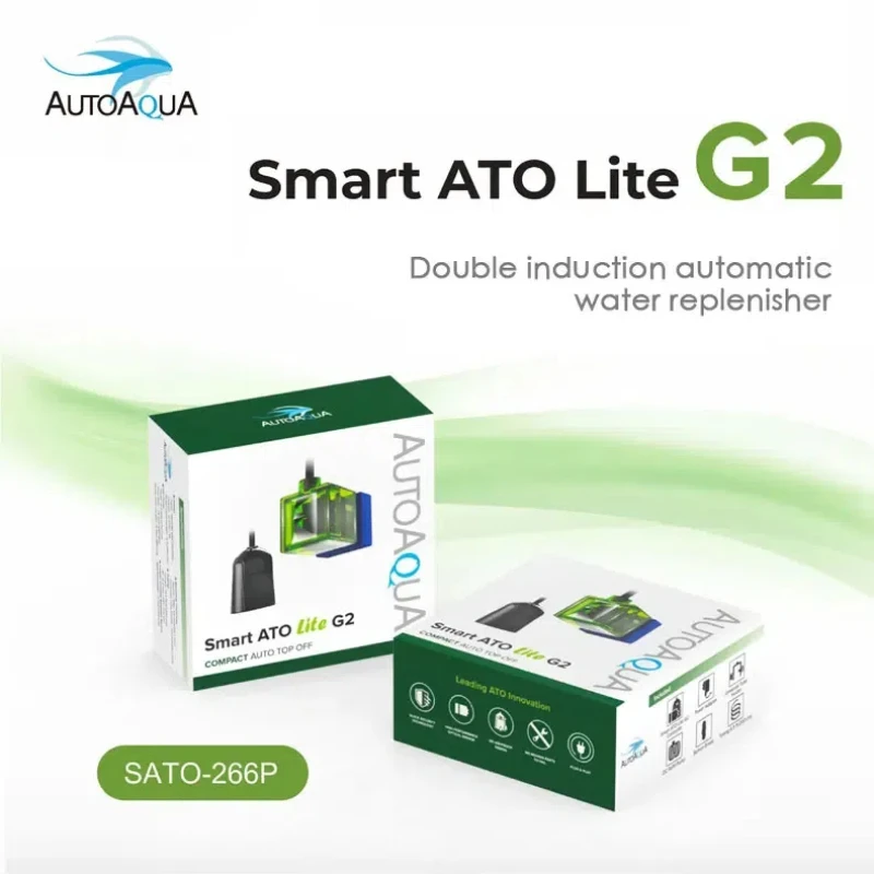 

AutoAQUA ATO Lite G2 SATO-266P Aquarium Auto Top Off System Switch Smart Water Filler Refiller Level Controller Pump Fish Tank