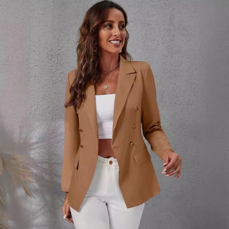 

Женский костюм в европейском и американском стиле, новая весенне-осенняя коллекция, женская одежда, пальто