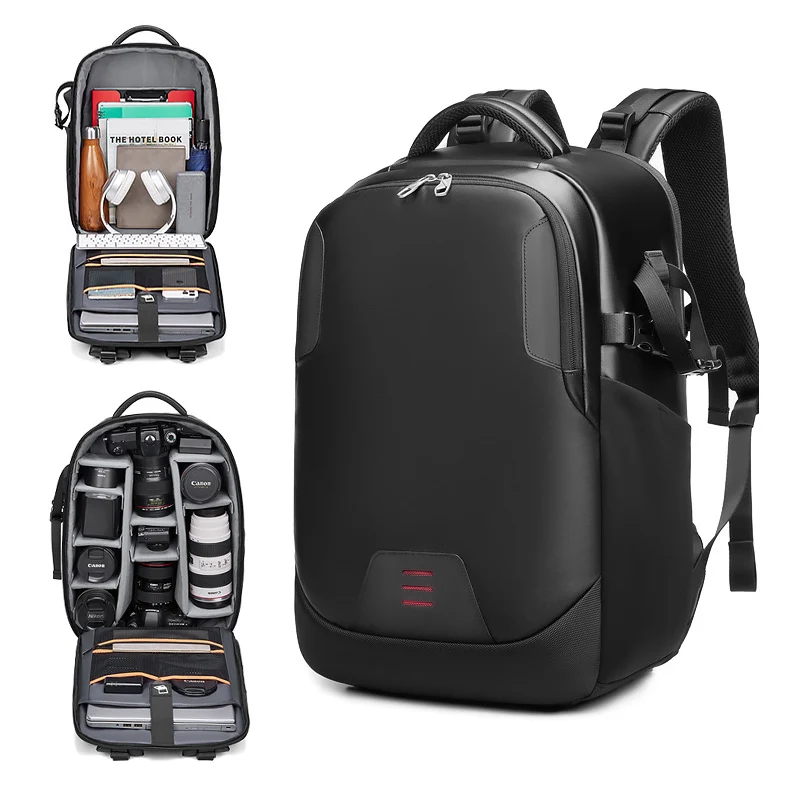 

Large Capacity Camera Backpack Man Backpacks Waterproof professional photography Camera Bag Outdoor DSLR Canon Nikon Sony Fuji