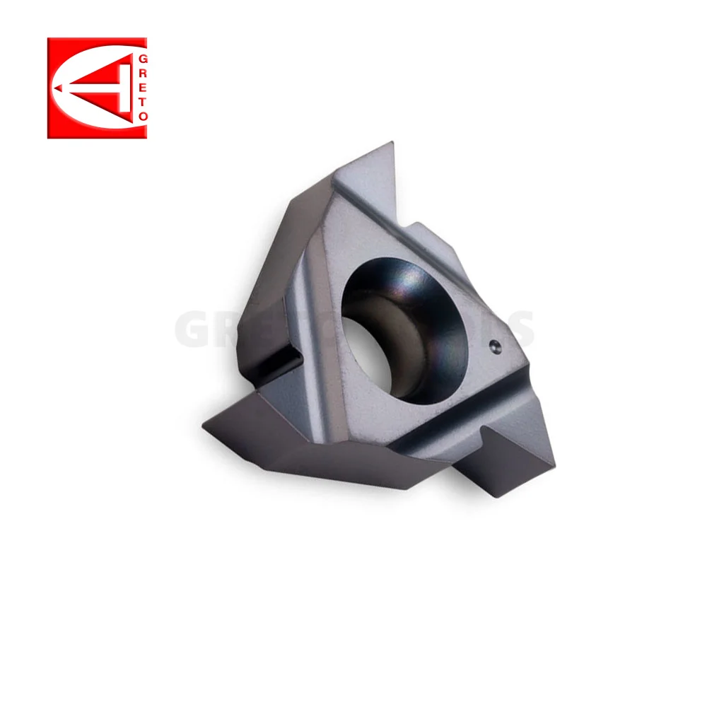 GRETO 16ELAG60 GT4201 GT4202 Tungsten Carbide Blade Thread Metal Turning Tool 16EL 16ELAG 60