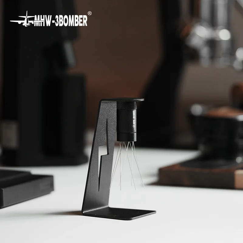 Bomber Lightning Stirring Needle 2.0 Adjustable, Breaking up the coffee powder, agglomerating and evenly distributing the powder