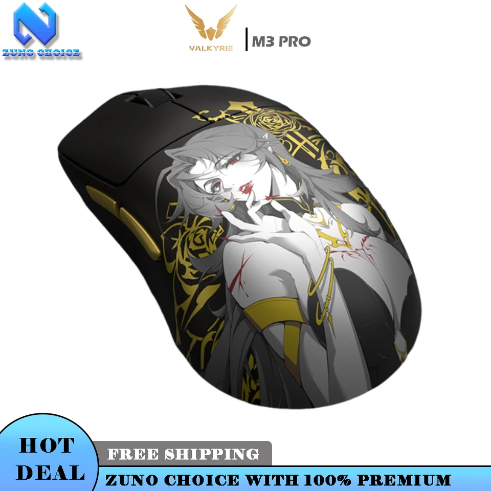 VALKYRIE VK M3 PRO Wireless Gaming Mouse Dual 8K 40g Lightweight