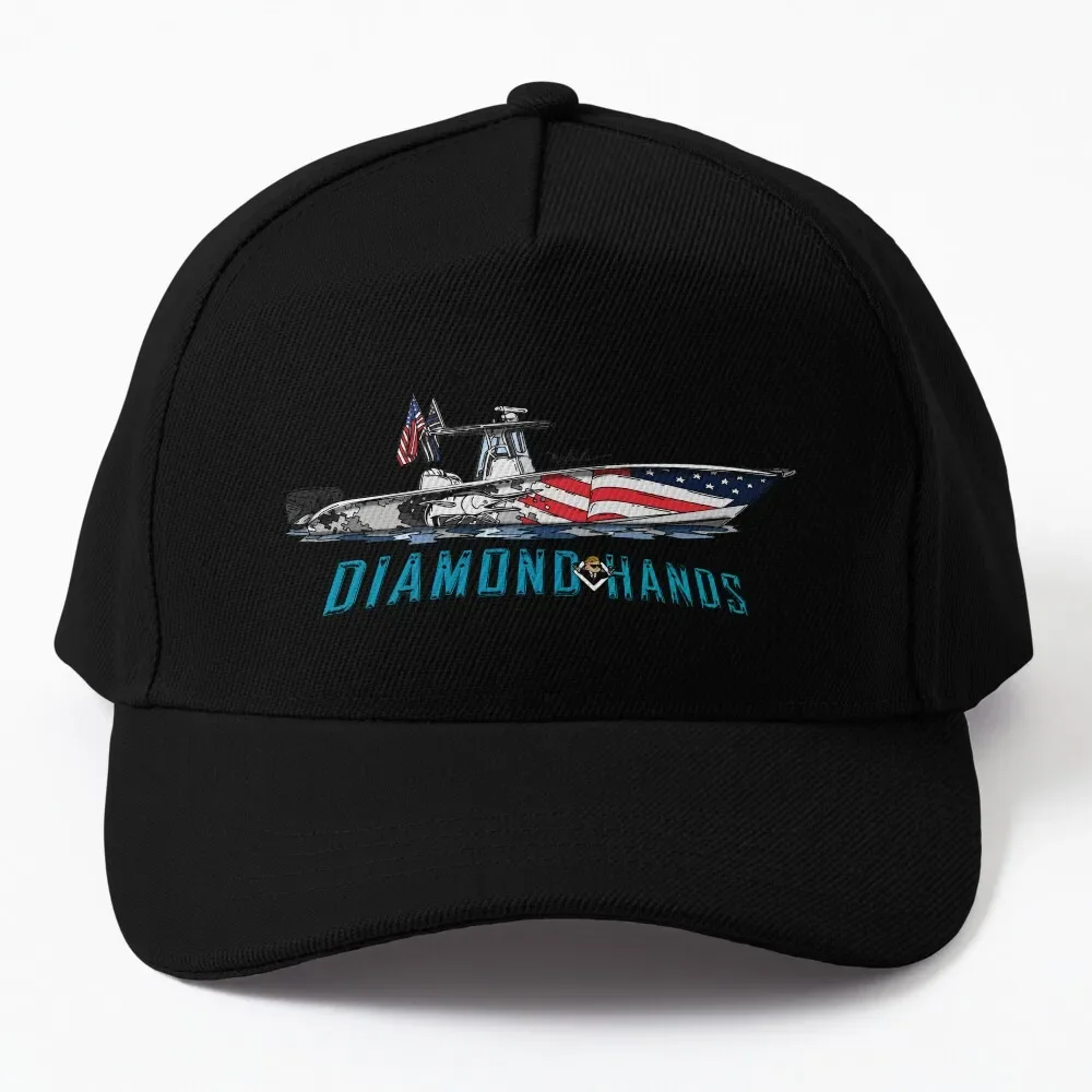 

Diamond Hands Yellowfin Baseball Cap Anime Hat western hats Boy Child Hat Women'S