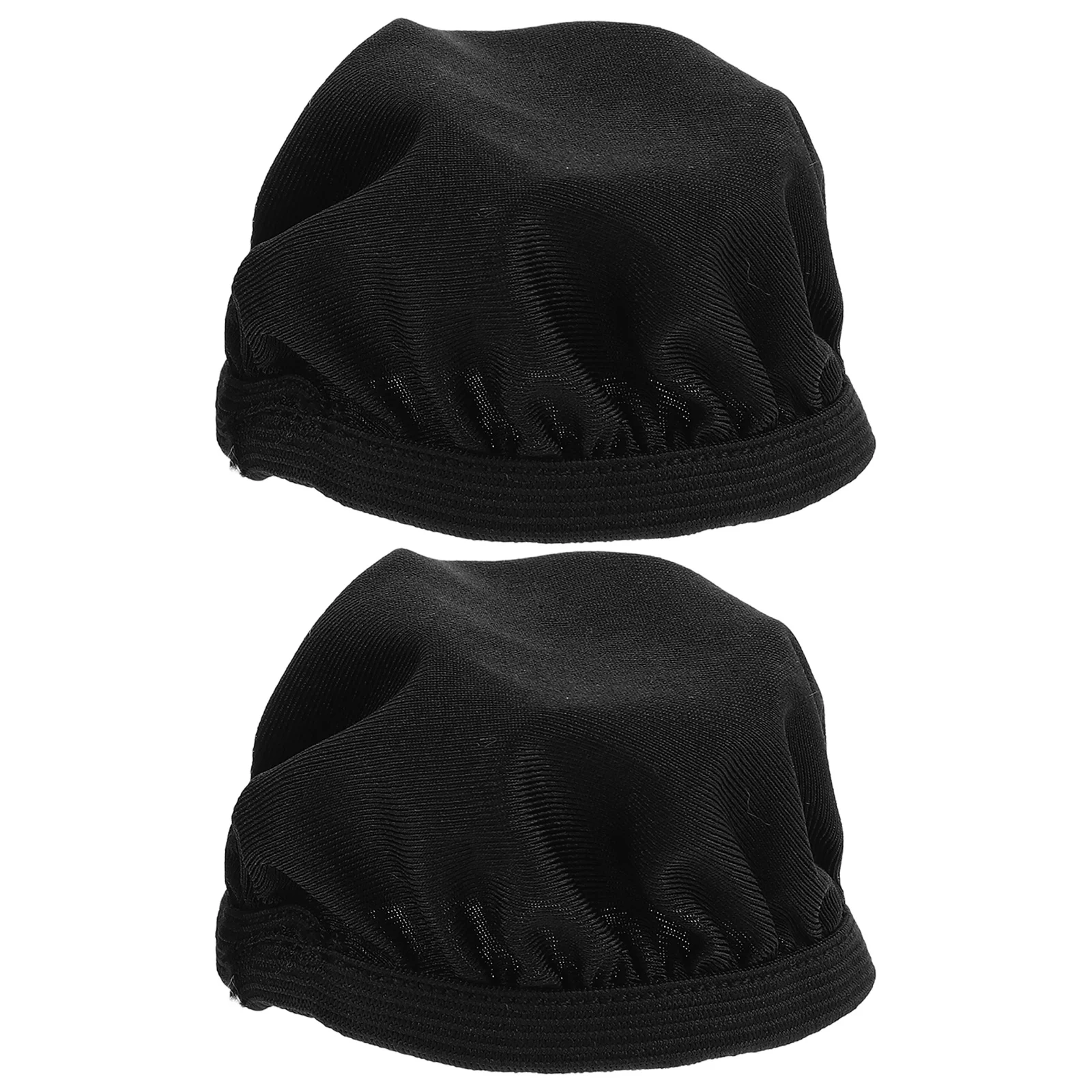 

2Pcs Washable Headphone Dust Covers Stretchable Cotton Fabric Ear Pads Protector Reusable for Over Ear Headphones