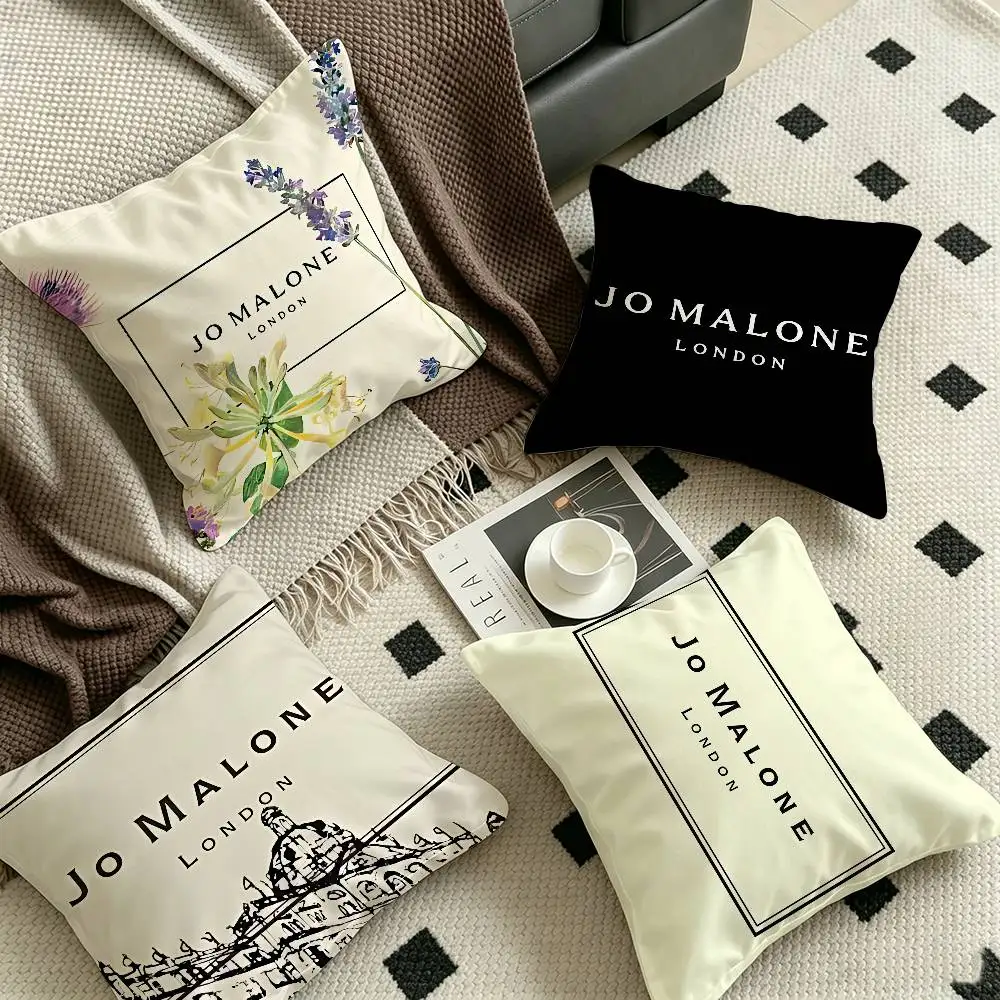 J-Jo M-Malone L-LOGO Cushion Cover Decorative Pillow Sofa Home Decor case pillow cases