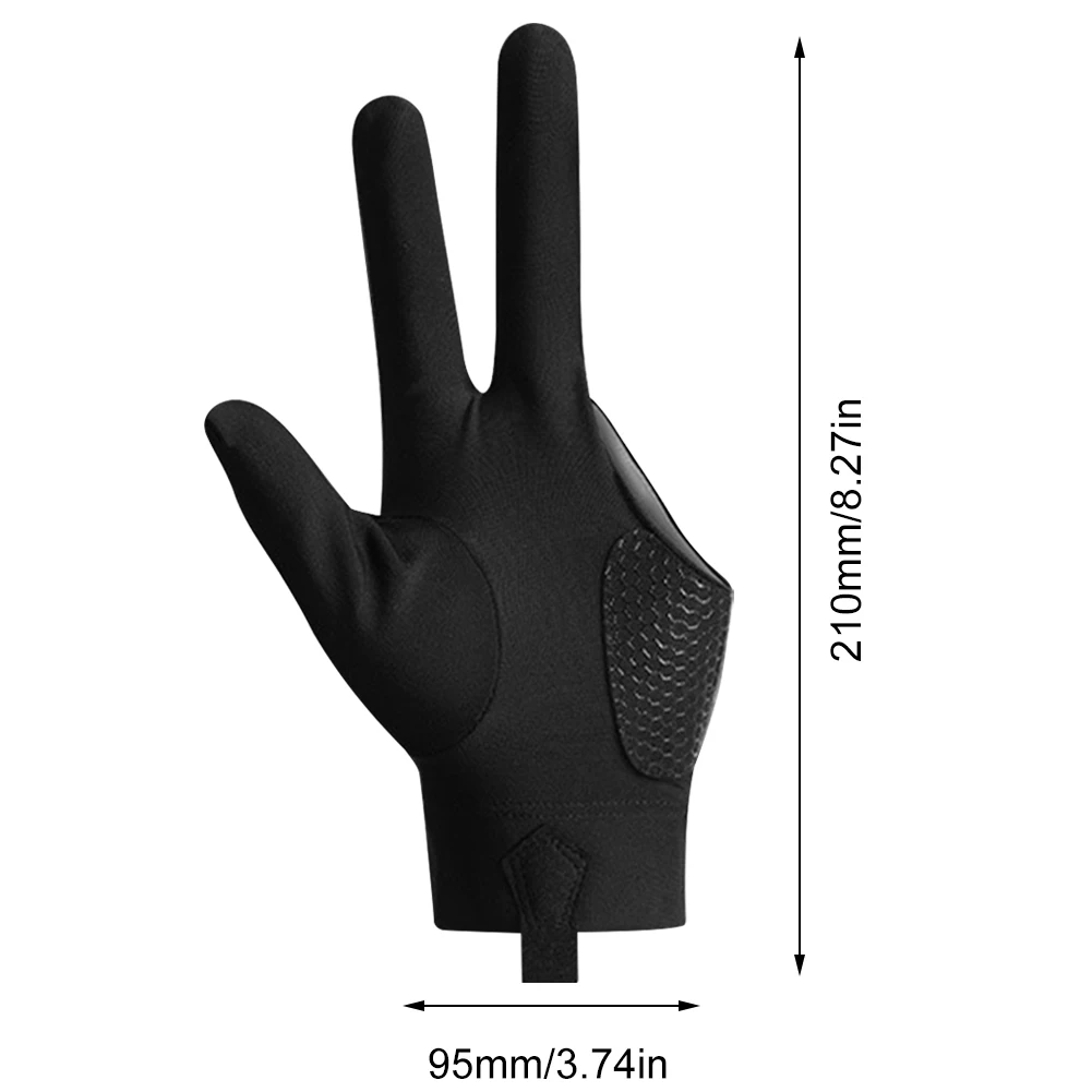 

Billiard Pool Gloves Non-Slip Billiard Training Gloves Left/Right Hand Universal Billiard Sports Accessories