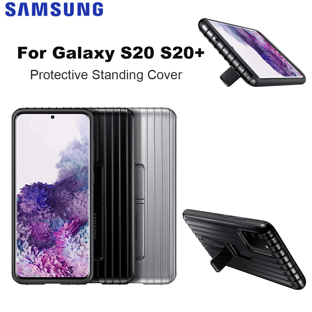 

Original for Samsung Galaxy S20 S20+ 5G Protective Standing Cover Galaxy S20+ Standing Stand Phone Case