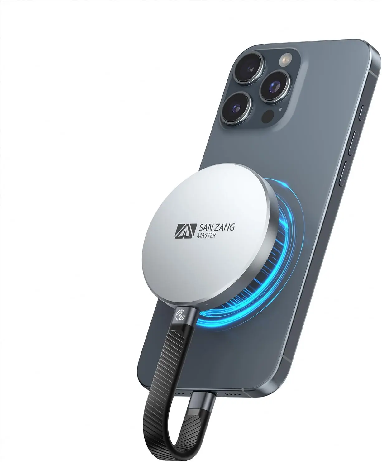 Magnetic Portable SSD: Ultra-Thin, 10Gbps, Secure Grip, Easy Connectivity