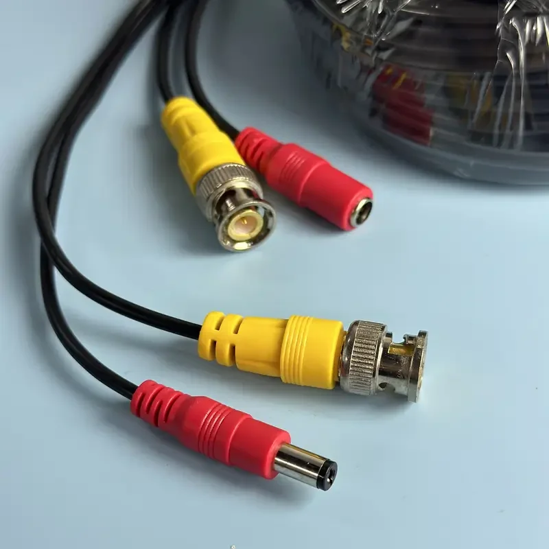 AHD Camera Cables 5M/10M/20M/30M BNC + DC Power Video Extension Cable for AHD CCTV Camera DVR Systems