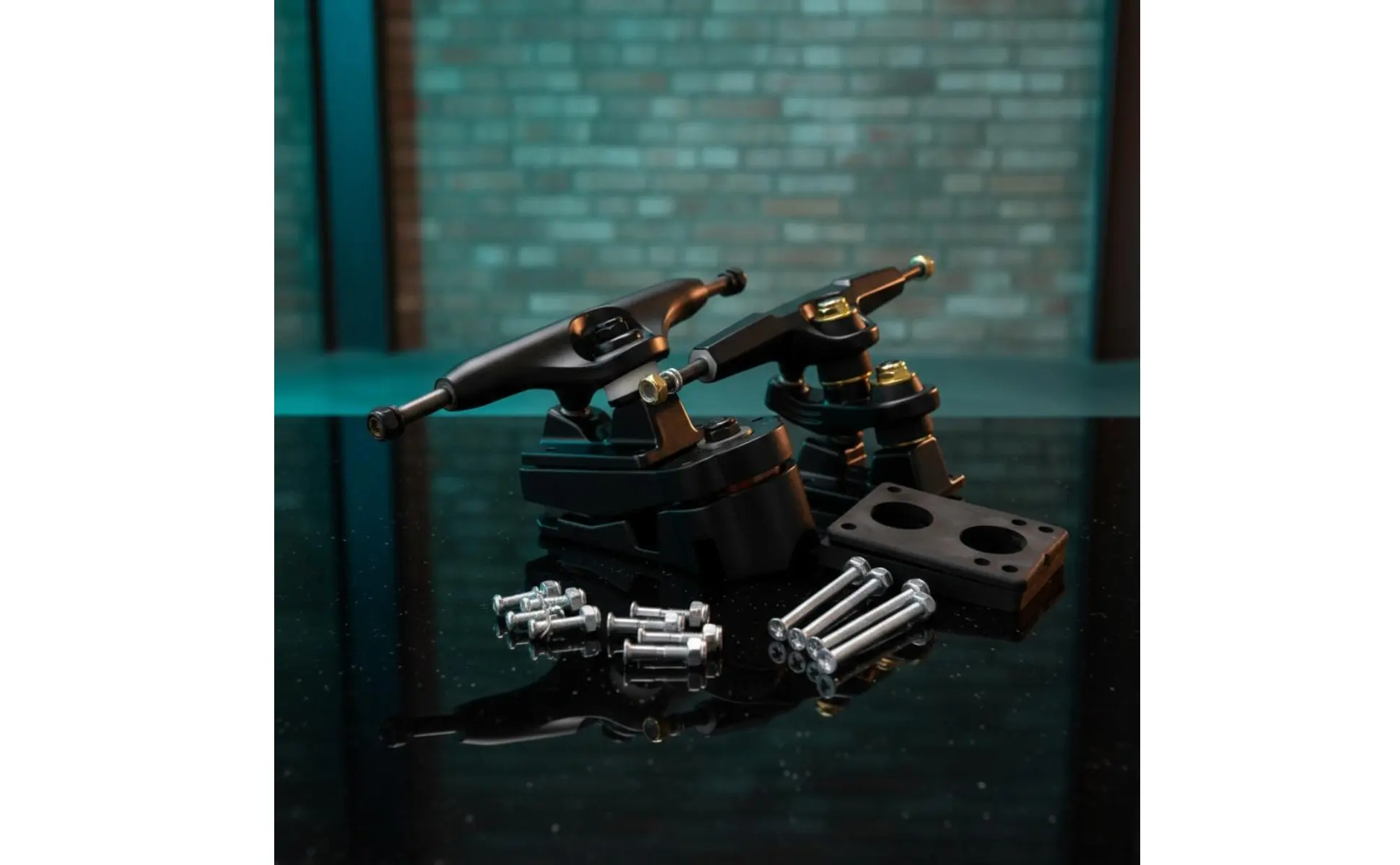 6.25 Inch Skateboard Truck Set Density Cast Land Wave-Style Skateboard Truck Set Front Surfskate Trucks Quick Pumping