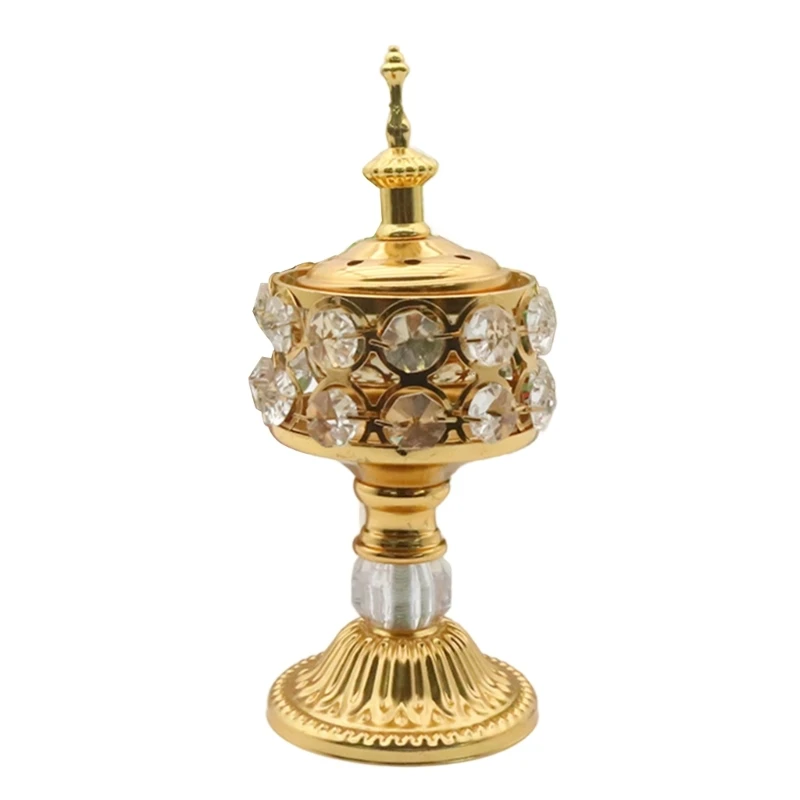 

Metal Frankincense Burning Holder Tray For Relaxation Spa Decoration Christian