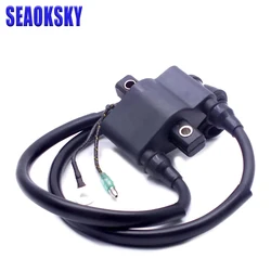 3A0-06048 bobina de encendido para Tohatsu Mercury, piezas de Motor fueraborda 25 30HP 3A0-06048-1 160643 8M0047311 con tapa de enchufe