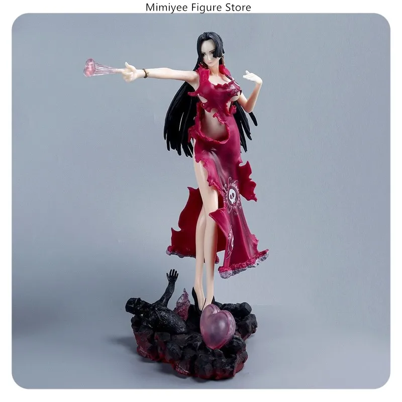 30 cm One Piece Boa Hancock Stehende Pose Anime Figur Modell Statue Mit Basis Desktop Dekoration Geschenk