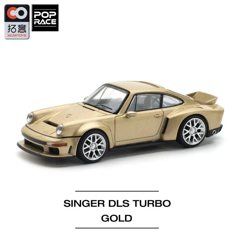 

POPRACE1:64 Porsche Singer DLS Turbo alloy car model