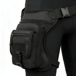 Motorcycle Drop Leg Bag Thigh Belt Waist Bag Multifunction Motorbike Tactical Travel Cell/Mobile Phone Purse Chest Bag