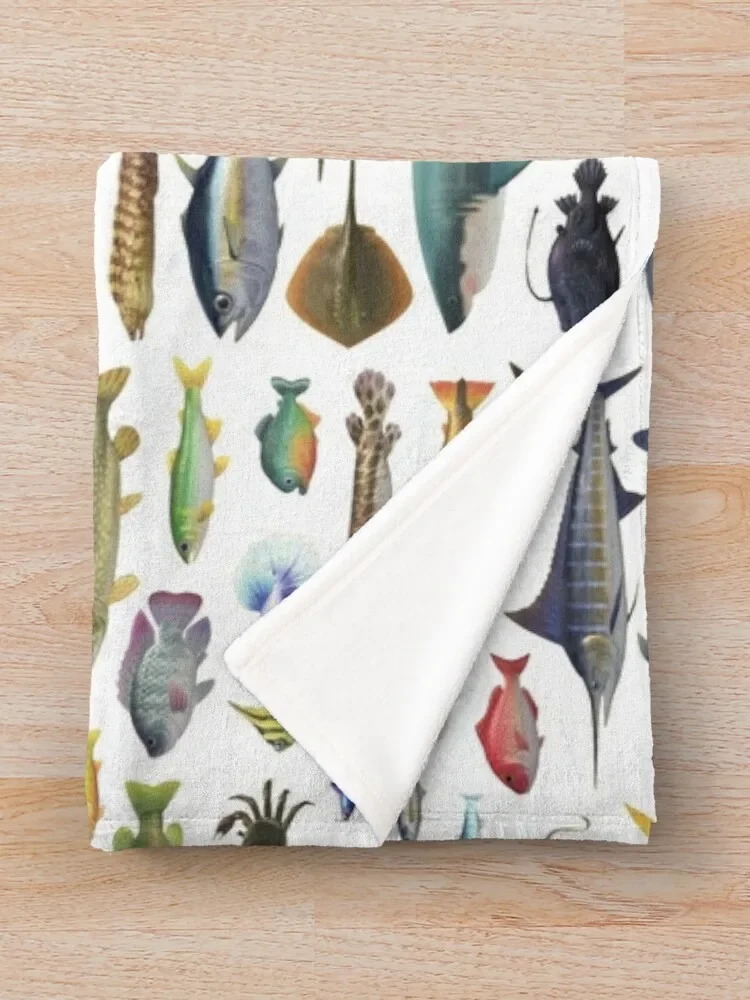 بطانية رمي All FISH N STUFF Critterpedia للطفل