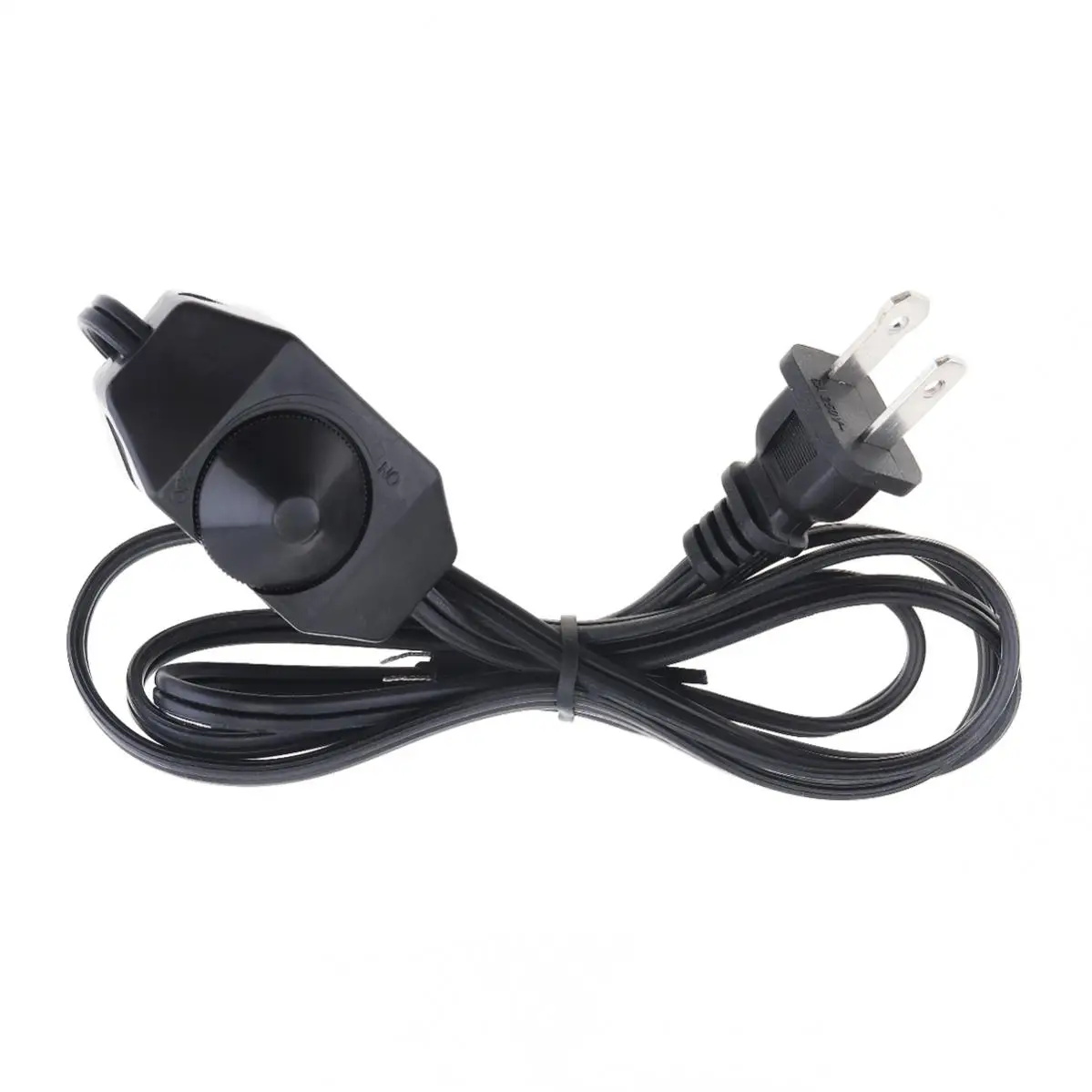 Rotary Dimmer Switch Power Cable Knob Adjustable Controller Switch with 1.4M Extension Power Cord for Dimming