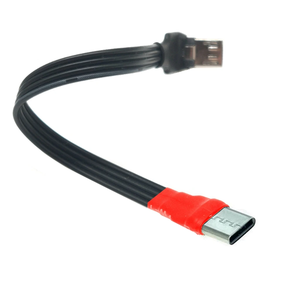 10CM 20CM 30cm Type C OTG Cable to 90 Degree Micro USB MINI USB, DAC Cable for Android Phone, Transmission Line Decoding