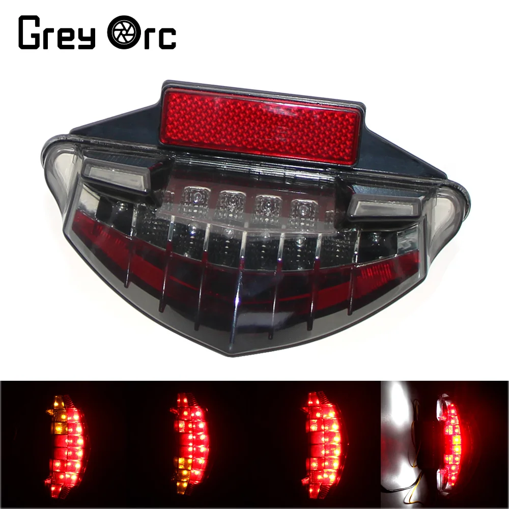 For Bmw R1200GS ADV R1200 R 1200 GS Adventure K255 2003 - 2007 Rear LED Tail Light Brake Integrated Turn Signals Taillight