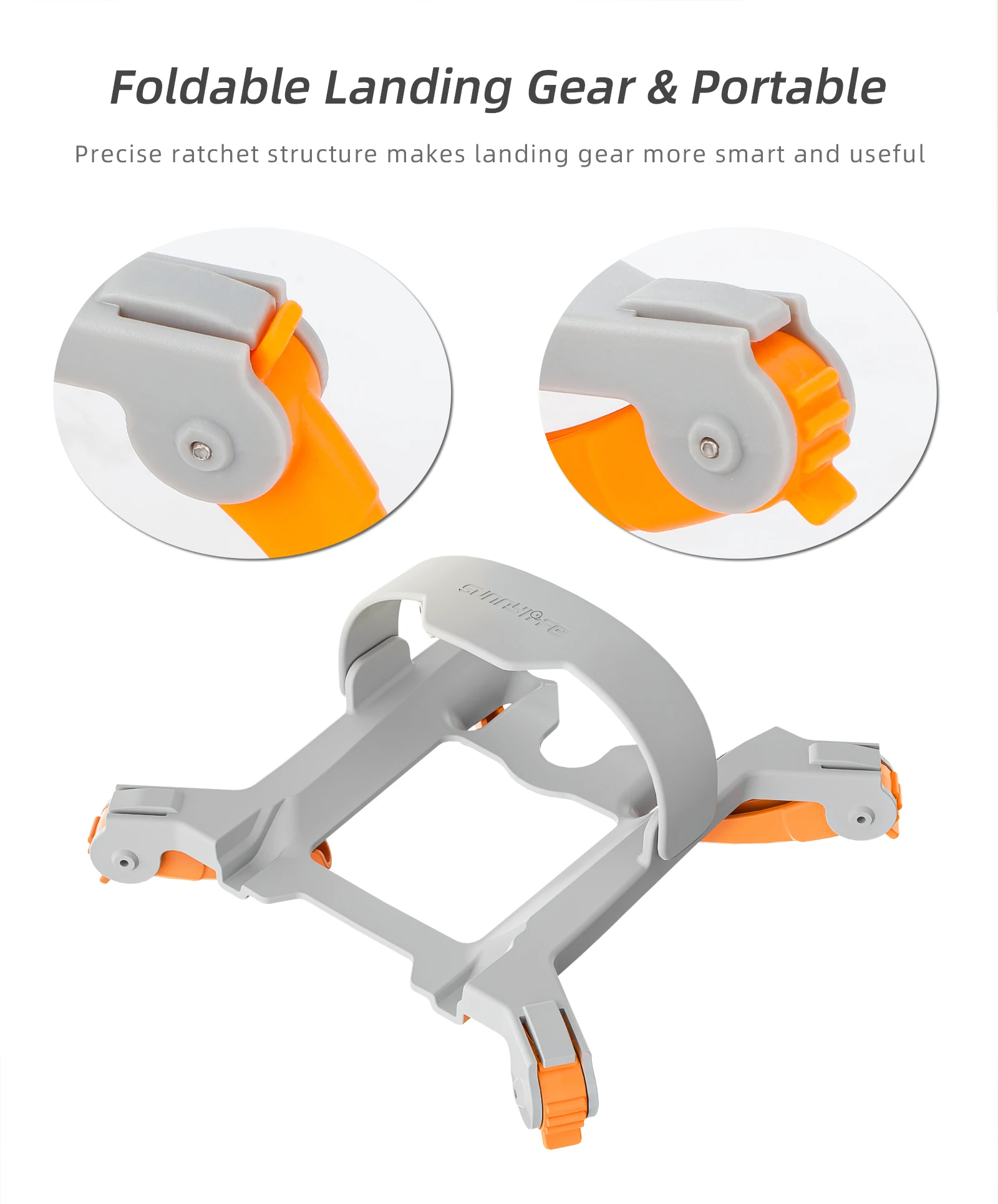 พับ Landing Gear สําหรับ Mini 4 Pro Heighten ขาตั้งได้อย่างรวดเร็วถอดชุดขยายสําหรับ DJI Mini 4 Pro Drone อุปกรณ์เสริม