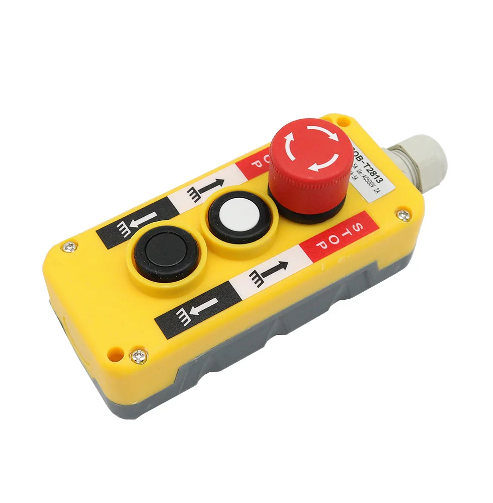 COP-T2813  lifting emergency stop button switch handle Industrial remote crane loading and unloading elevator handle