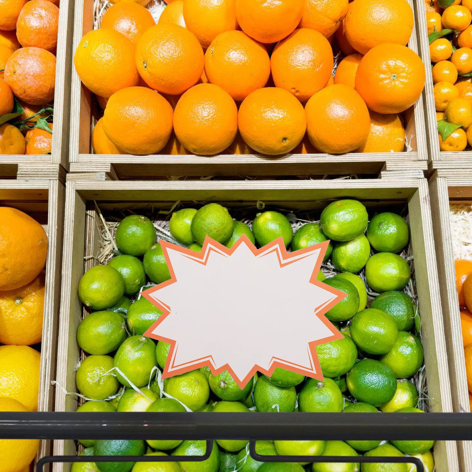 100 قطعة انفجار ستار ورقة عرض العلامات الأبيض بيع التجزئة علامات المرآب ساحة بيع الأسعار علامات الأسعار تسميات متجر بيع بالتجزئة