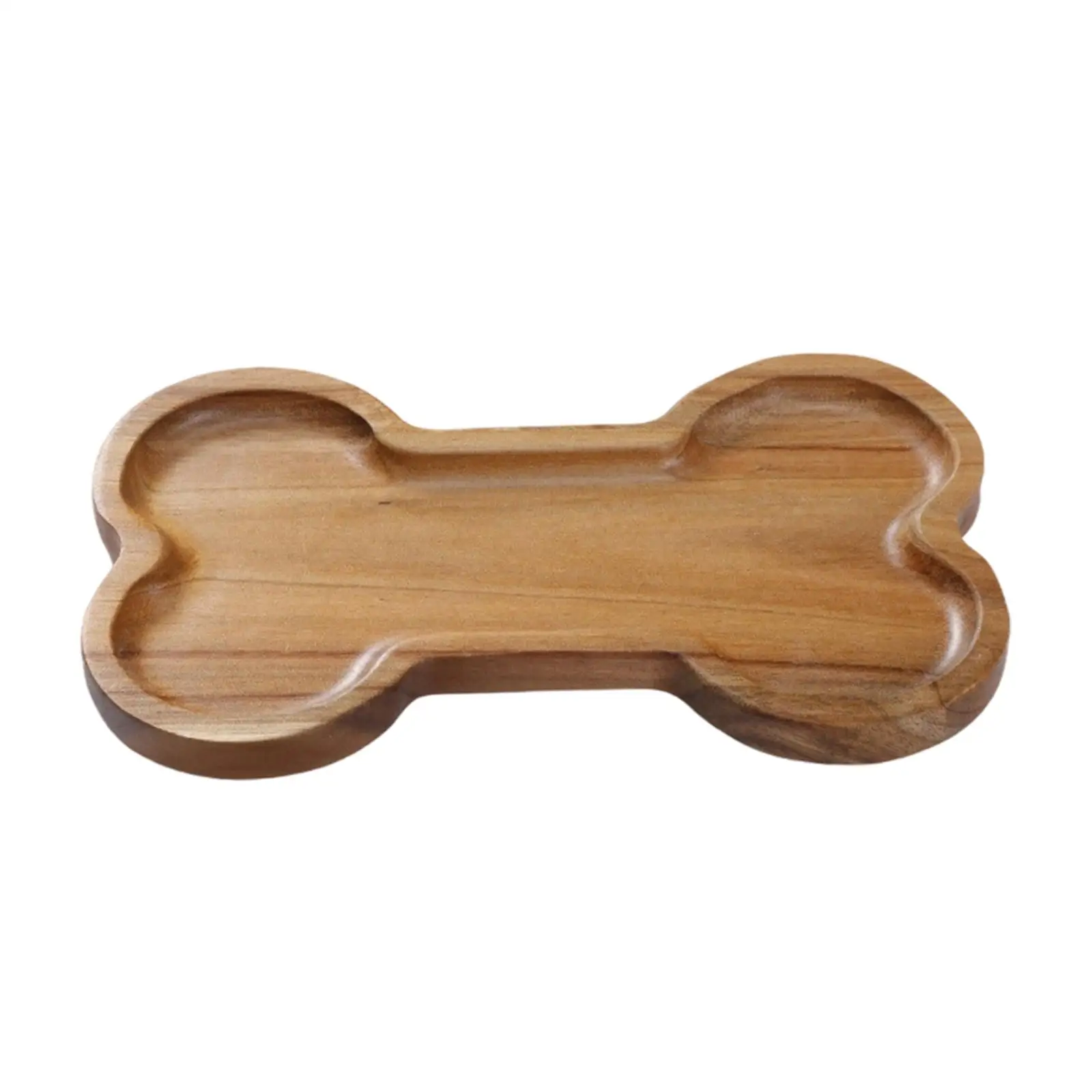 Cute Wood Tray Small Dessert Plate Dried Fruit Platter Table Decoration for Tea Party and Breakfast