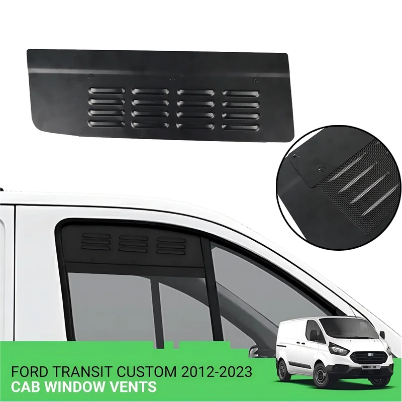 

1pc RV Front Cab Window Air Vents Mosquito-Proof Ventilation Window Screen For Ford Transit Custom 2012-2023 RV Accessories