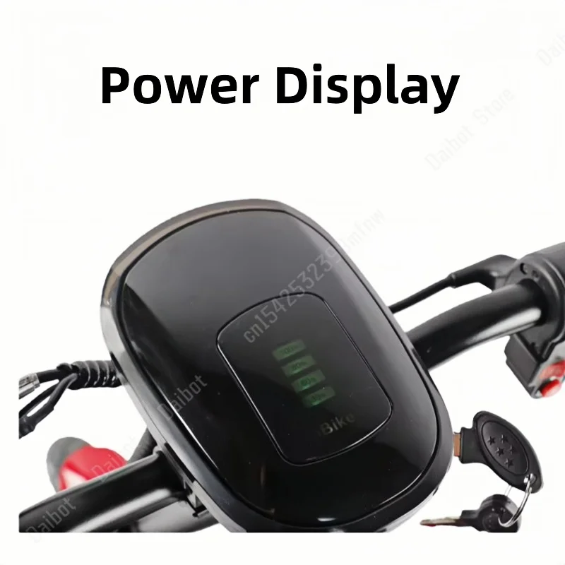 Faltbarer Elektrischer Dreirad-Reise-Scooter für Senioren 500W36V 3-Rad-Elektro-Scooter mit Korb Mini-Mobilitätsroller – Detail 9