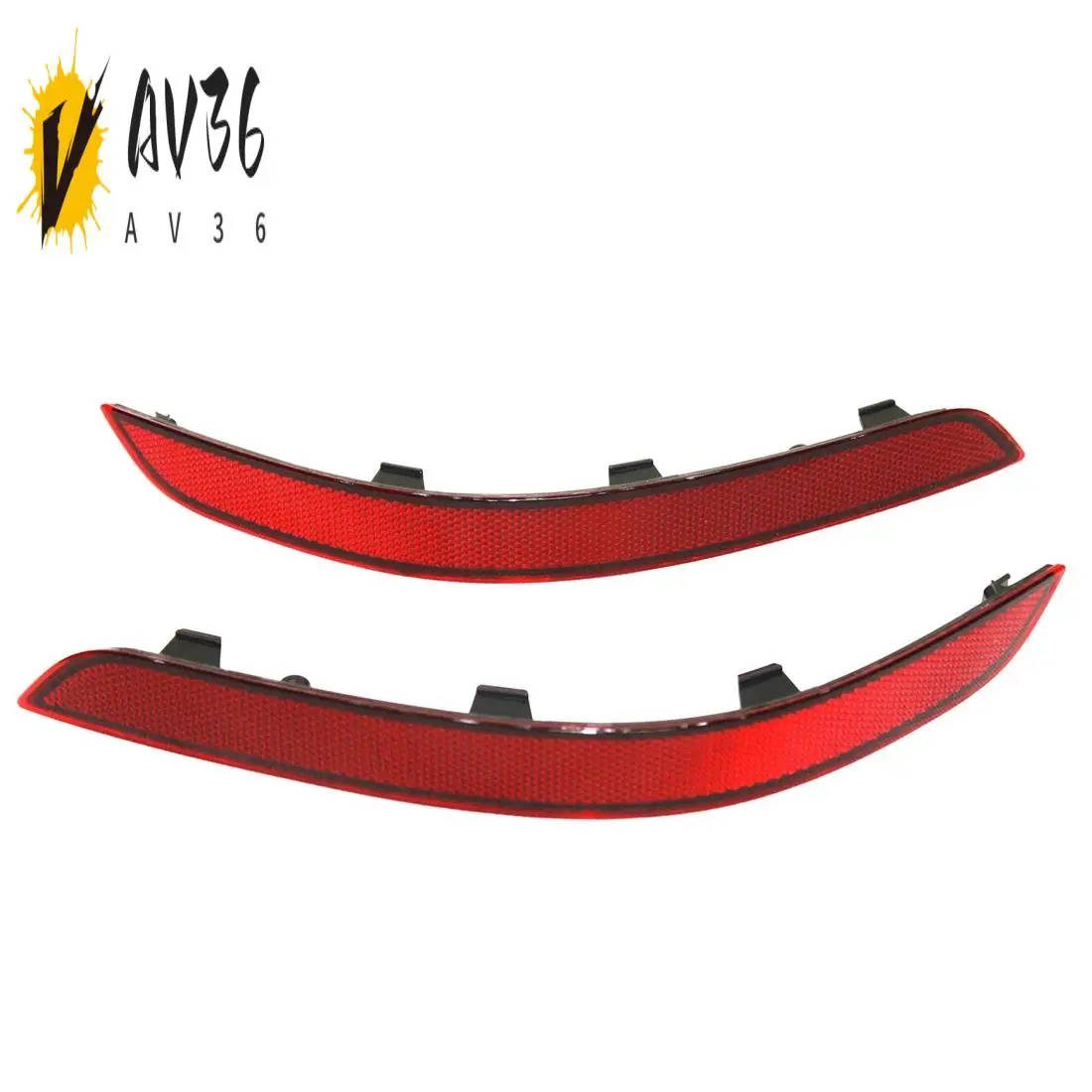 

AV36-Rear Bumper Reflector Light Trim 2048200374 2048200474 For Mercedes-Benz GLK-Class GLK250 GLK300 GLK350 ,L+R 2PCS