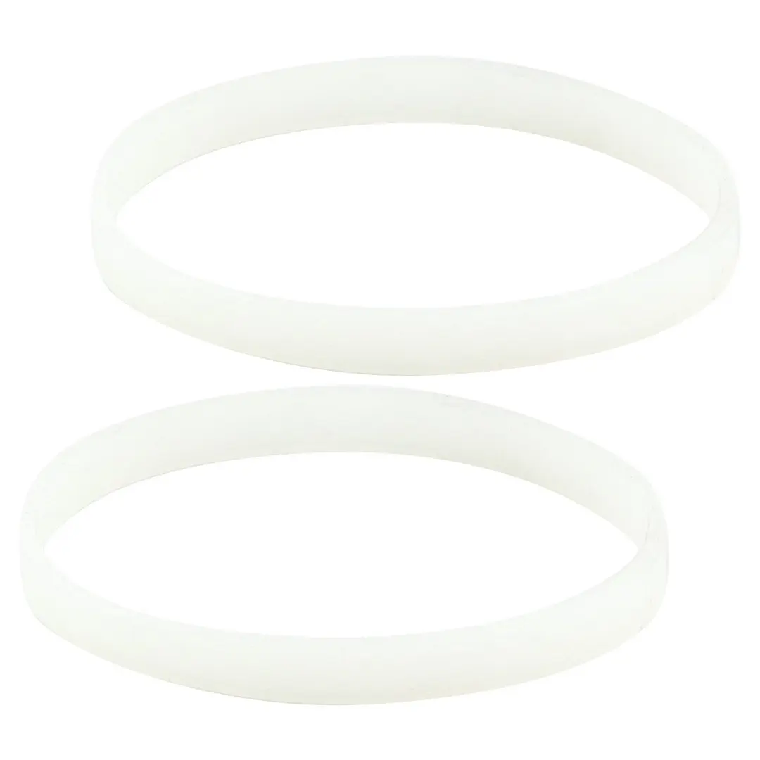 2 Pack White Gasket Rubber Sealing O-Ring Replacement Part for Nutri Ninja Auto-iQ Blenders BL480 BL681A BL682 BL640