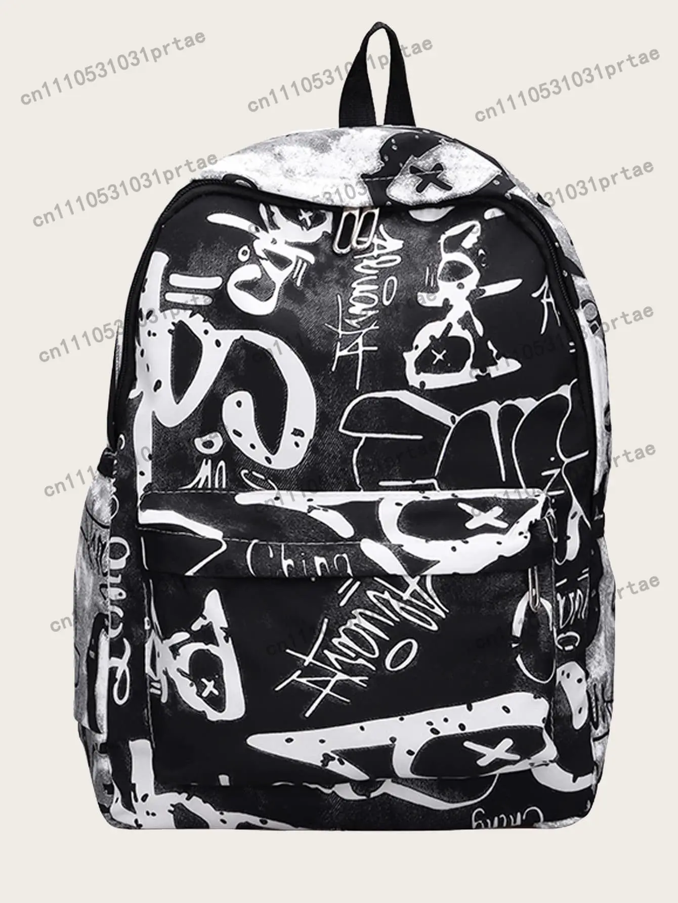 Waterproof,Lightweight Graffiti Print Functional Backpack School Bag For Graduate, Teen Girls, Freshman, Sophomore, Junior & Sen