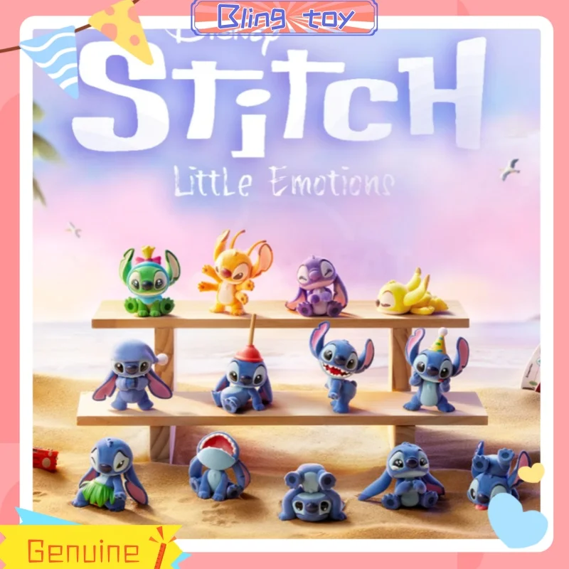 

Новая оригинальная Popmart Disney Stitch, маленькая серия Emotion, слепая коробка, коллекция фигурок, игрушки, куклы, настольные украшения, подарки для девочек