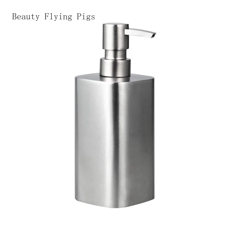 

High grade stainless steel lotion sub bottled bathroom detergent bath lotion hand sanitizer lotion sub bottled empty bottle