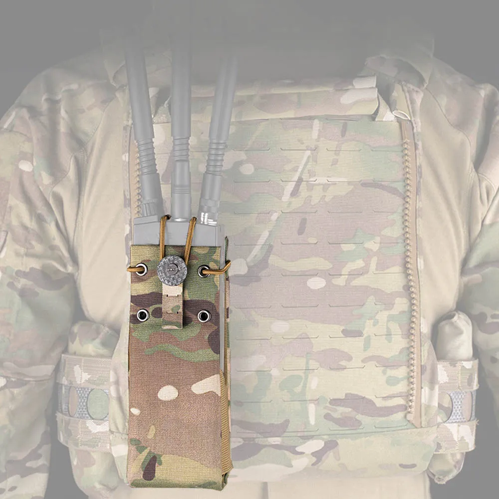 

Тактическая универсальная сумка для радио с системой «Молле», MPU5 PRC163 152 148, Охотничья рация, сумка для хранения, жилет для пейнтбола, страйкбола, снаряжение для переноски