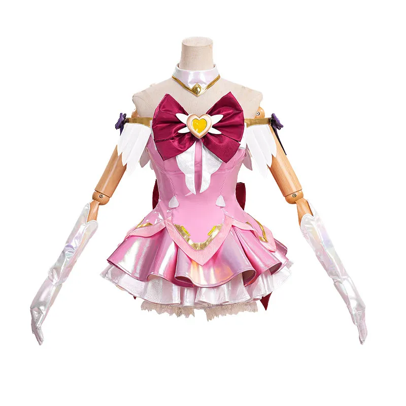 

Juno Heart of Hope Magical Girl Style OW Game Cosplay Costume Full Set for Women Halloween Comic Con Role Play Anime