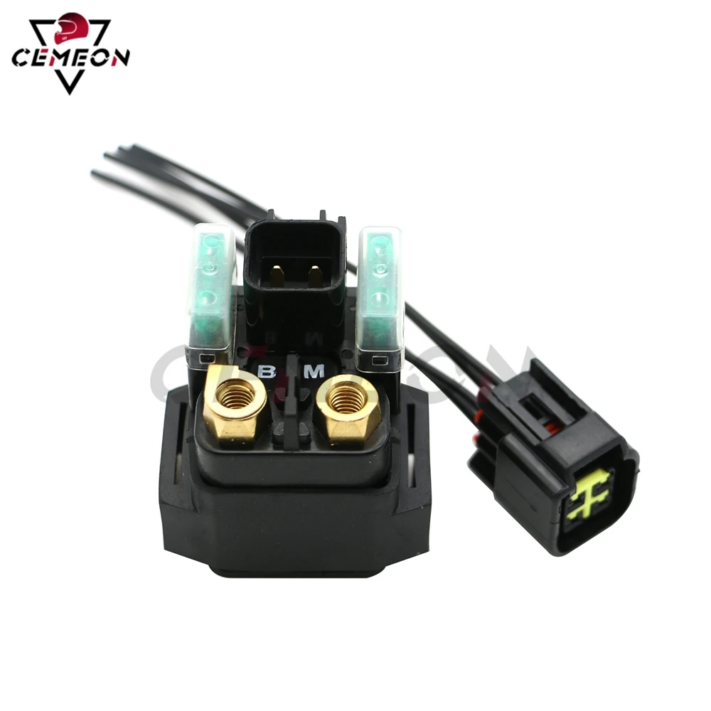 

Motorcycle Starter Relay Solenoid For VL125 UH125 UH150 UC125 RV125 VanVan 200 RV200 GZ250 TU250X Intruder 1500 VL1500B