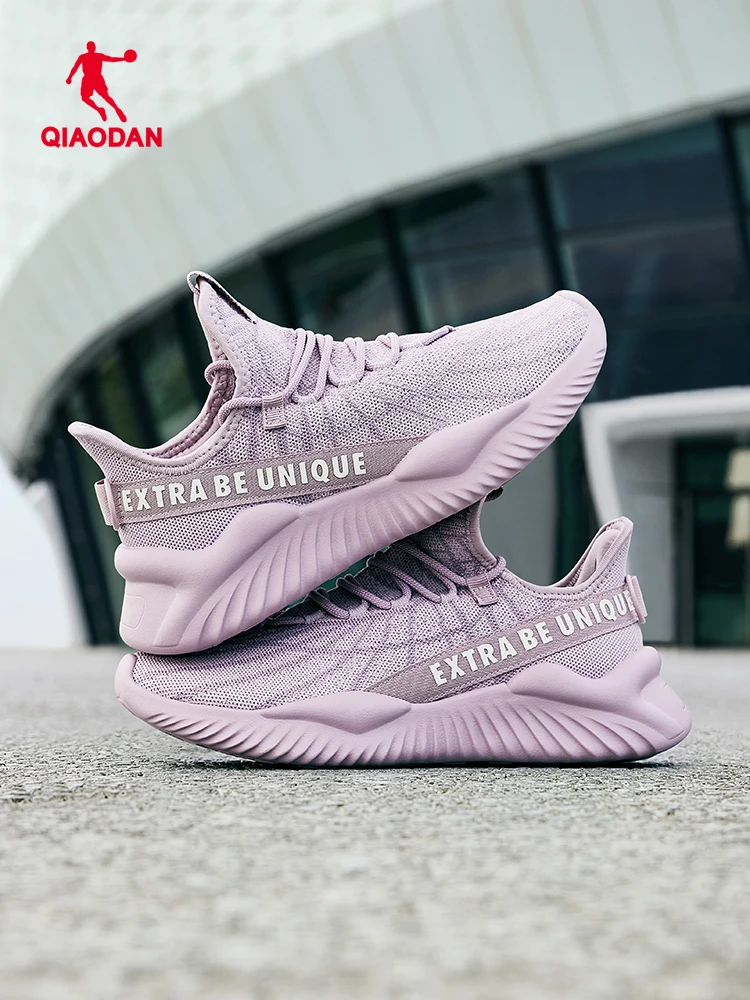 

QIAODAN Women Running Shoes Lightweight 2025 Winter Outdoor Fitness Sport Shoes Breathable Soft Sole Walking Sneakers XM4690381