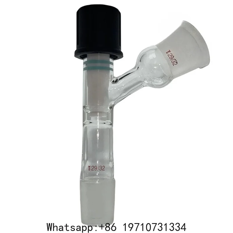 

Solvent transfer joint 0-4/8/12mm with PTFE all-inclusive organic corrosion resistant high vacuum gate valve